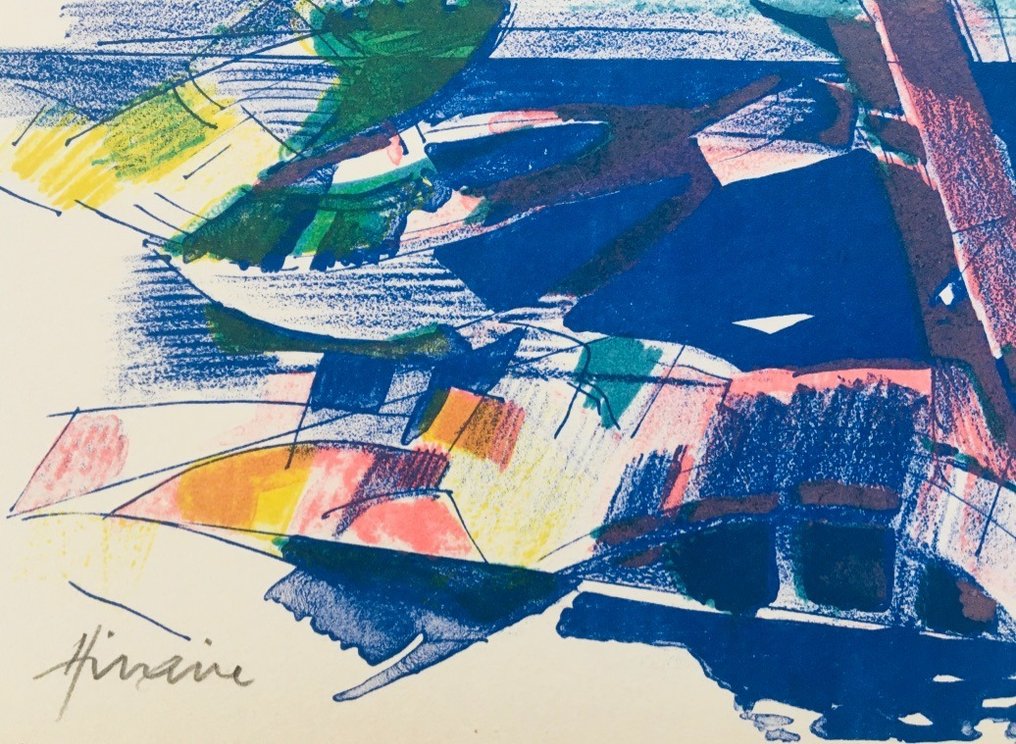Camille Hilaire (1916-2004) - Antibes - Lithographie originale signée #2.1