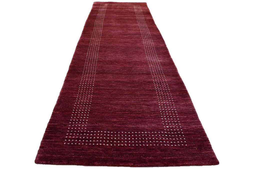 勃根地紅 Gabbeh - 未使用 - 長條地毯 - 285 cm - 80 cm #1.1