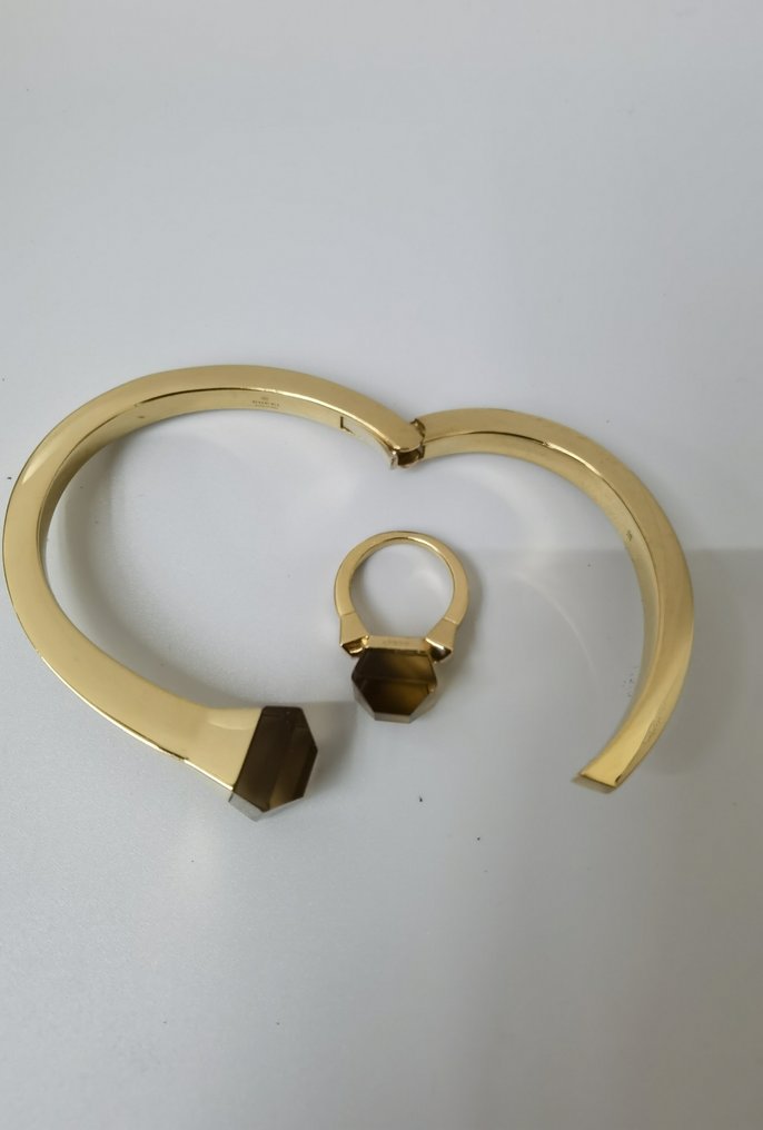 Gucci - Conjunto de joyas de 2 piezas Oro amarillo Cuarzo #2.2