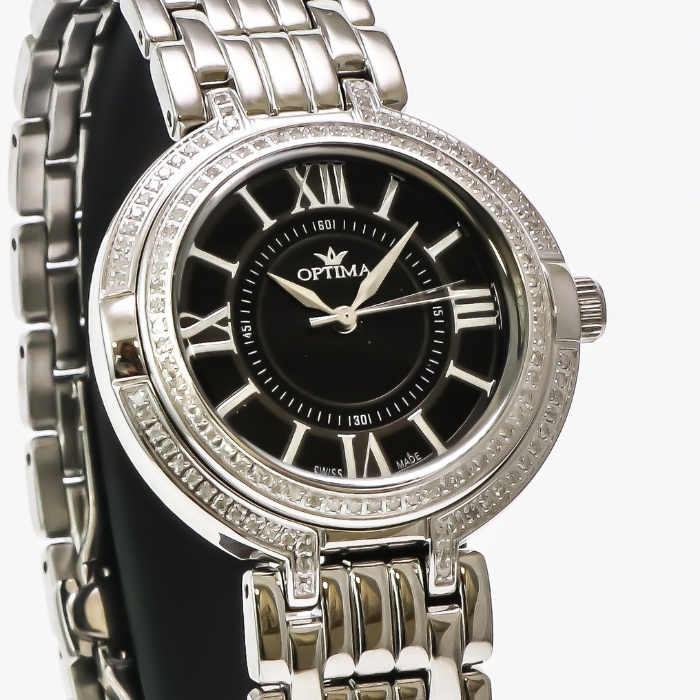 Optima - Swiss Diamond Watch - OSL331-SS-D-8 - Bez ceny minimalnej
 - Kobieta - 2010-2020  #1.0