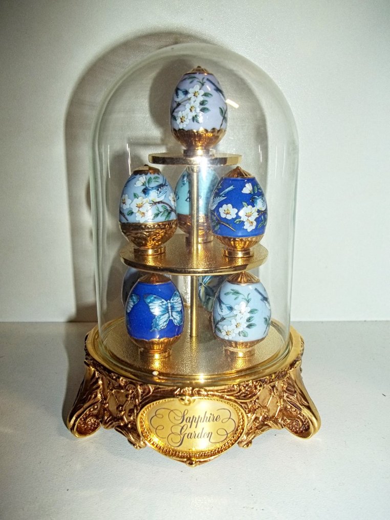 Fabergé ei House of Fabergé Sapphire Garden Imperial Egg Collection