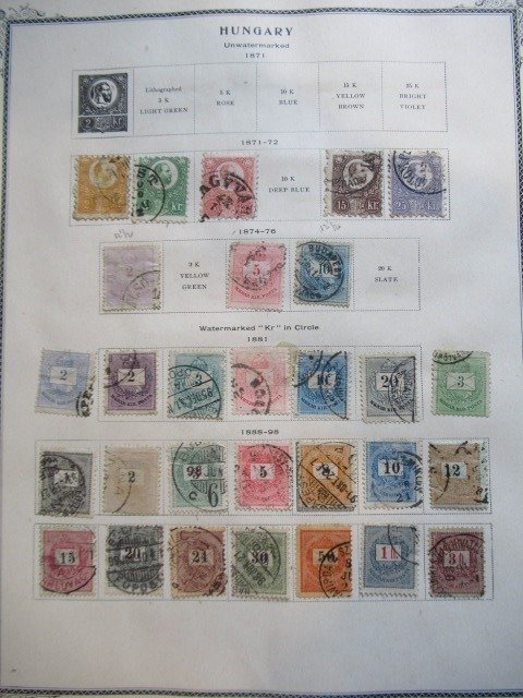 Ungarn  - Erweiterte Briefmarkensammlung #2.1