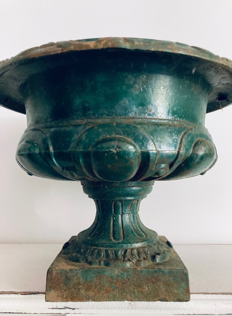 Antik støbejerns kop - Jern (støbt) - 1890-1919 #2.1