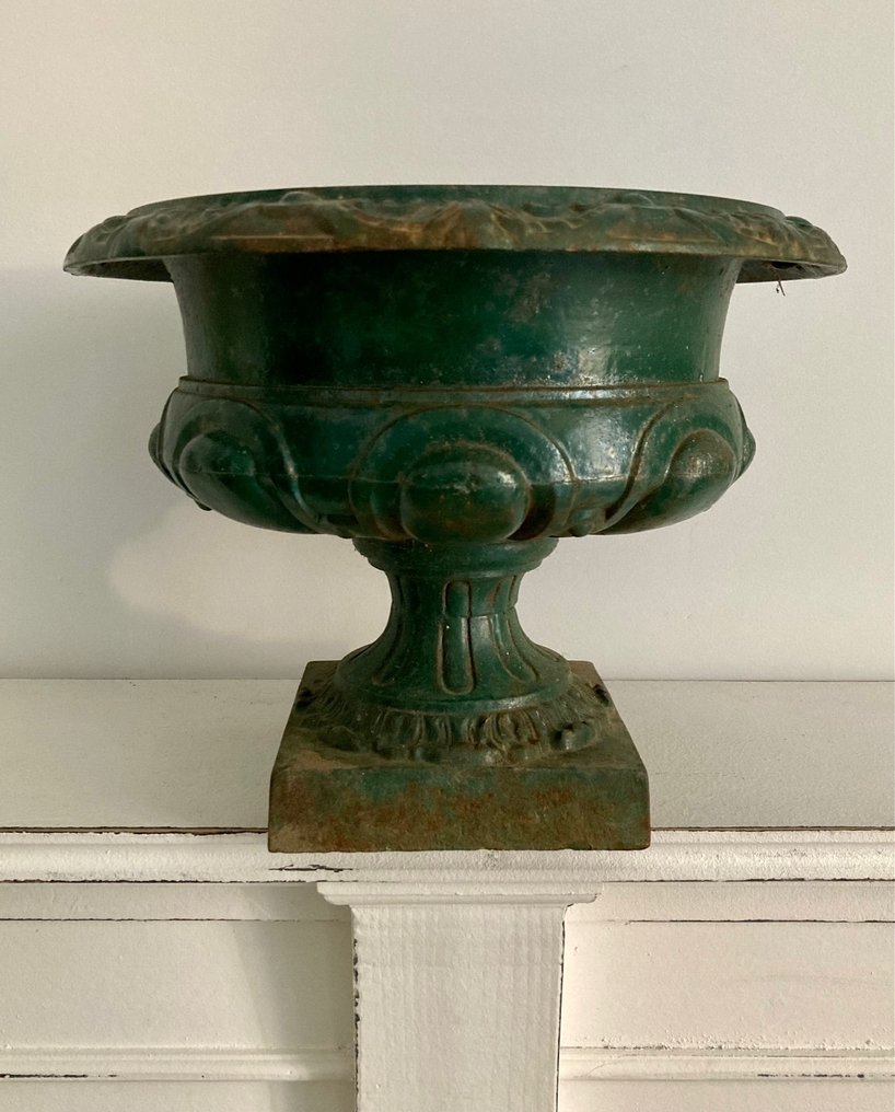 Antik støbejerns kop - Jern (støbt) - 1890-1919 #1.1
