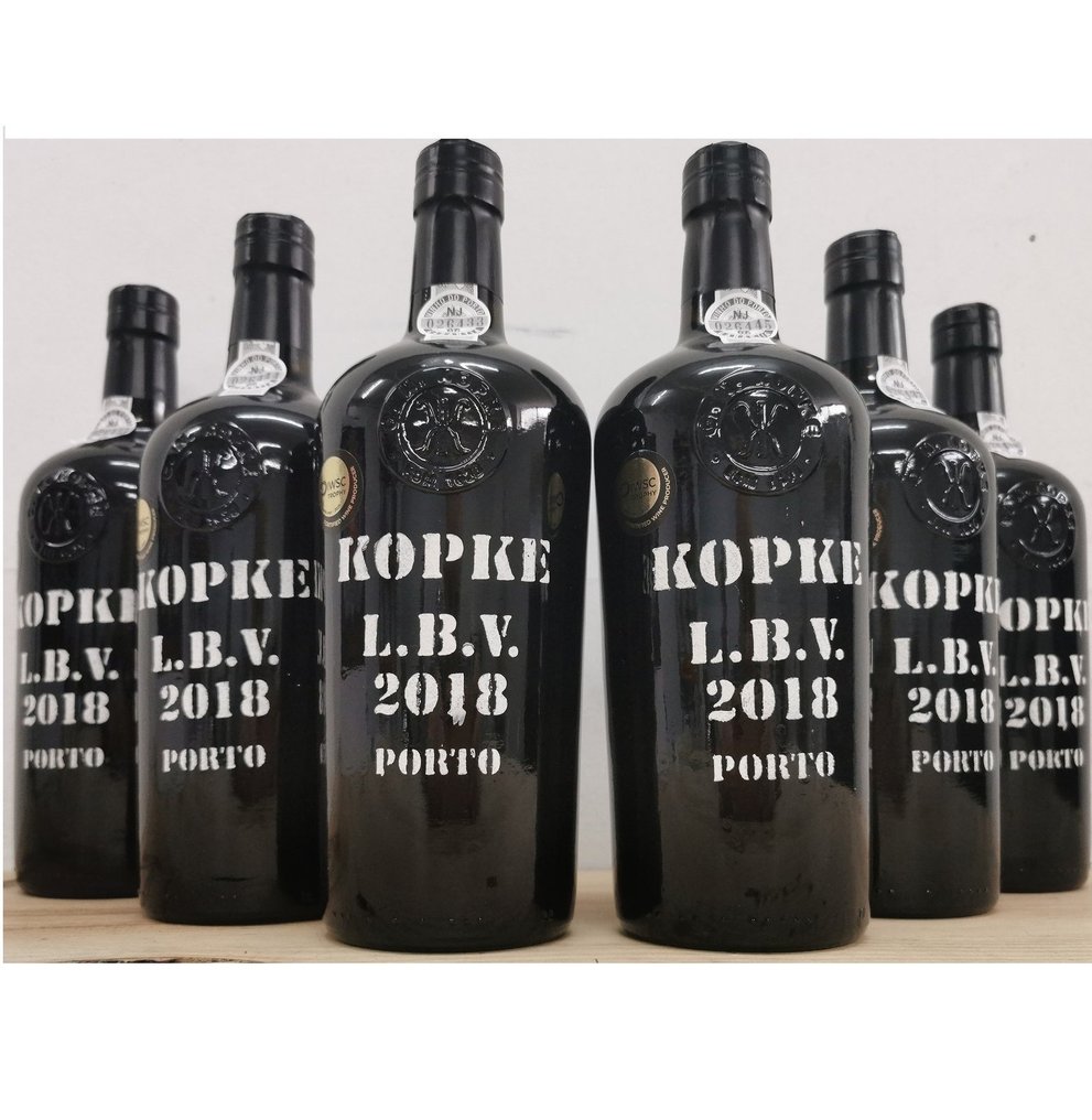 2018 Kopke - Douro Late Bottled Vintage Port - 6 Butelki (0,75l) #1.1