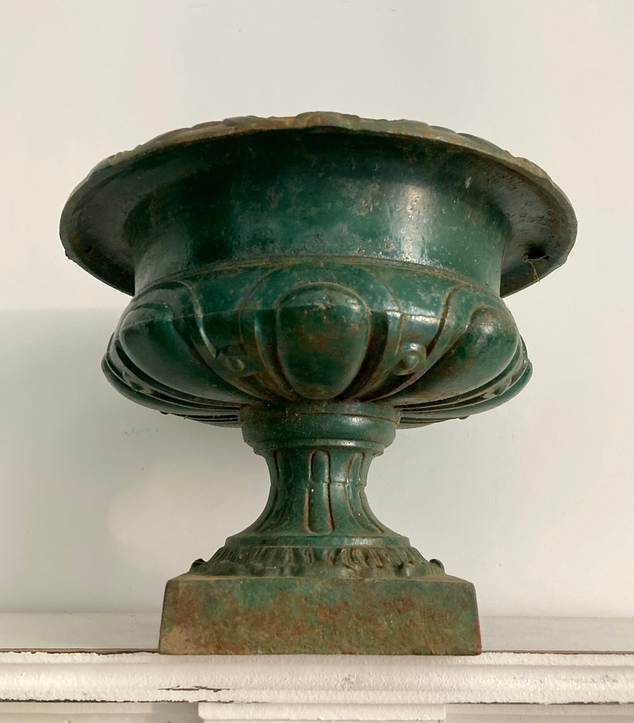 Antik støbejerns kop - Jern (støbt) - 1890-1919 #1.3