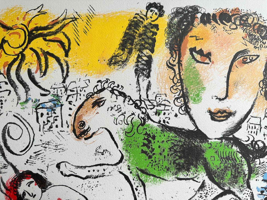 Marc Chagall (1887-1985) - Le cheval vert #1.0