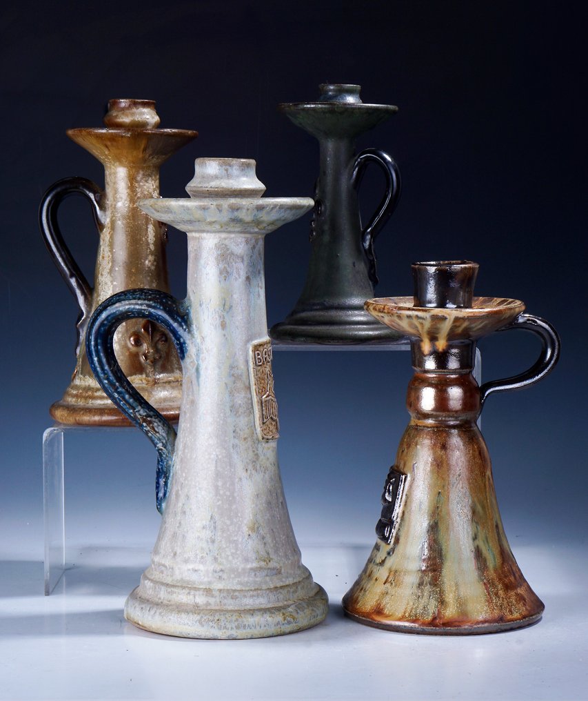 GRES GUERIN BOUFFLIOUX. - Candlestick - Ceramic #1.0