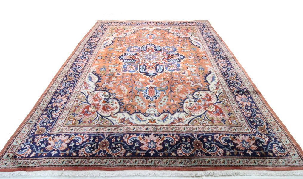 Original persisk matta Heriz/Heris design Parwisian gjord av höglandsull - Matta - 360 cm - 285 cm #1.1