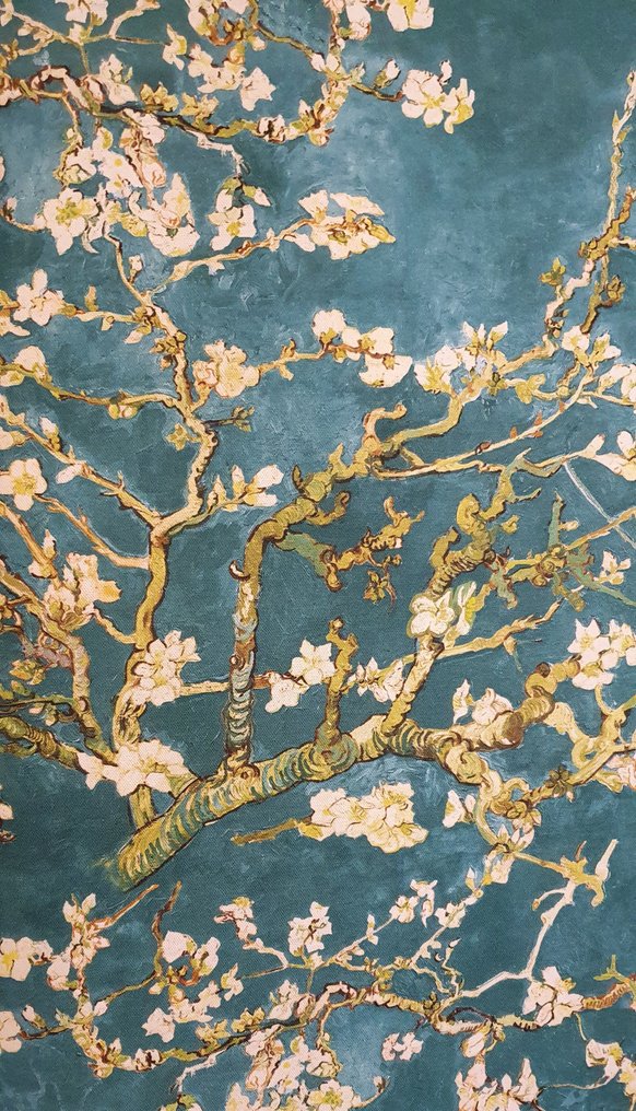 Art Nouveau Van Gogh-stoff "mandelblomst" - 300x280 cm- Artmaison kunstnerisk design - Tekstil  - 300 cm - 280 cm #2.2