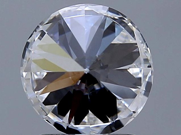 1 pcs Diamant  (Natürlich)  - 2.00 ct - Rund - D (farblos) - IF - Gemological Institute of America (GIA) #3.2
