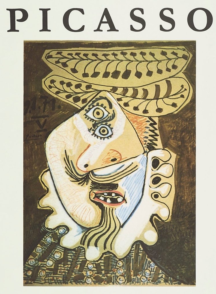 Pablo Picasso (after) - 67 acuarelas-dibujos-guaches - 1974 #3.2