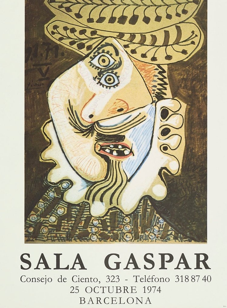 Pablo Picasso (after) - 67 acuarelas-dibujos-guaches - 1974 #2.1