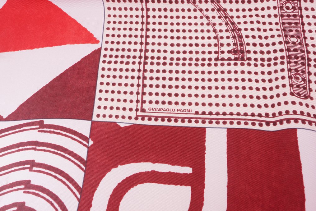 Hermès - Tetes de Chevaux Cornes d'Attelages - Écharpe #4.3