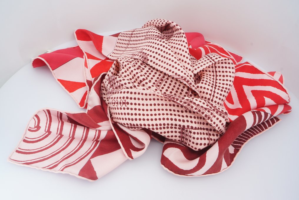 Hermès - Tetes de Chevaux Cornes d'Attelages - Écharpe #1.0