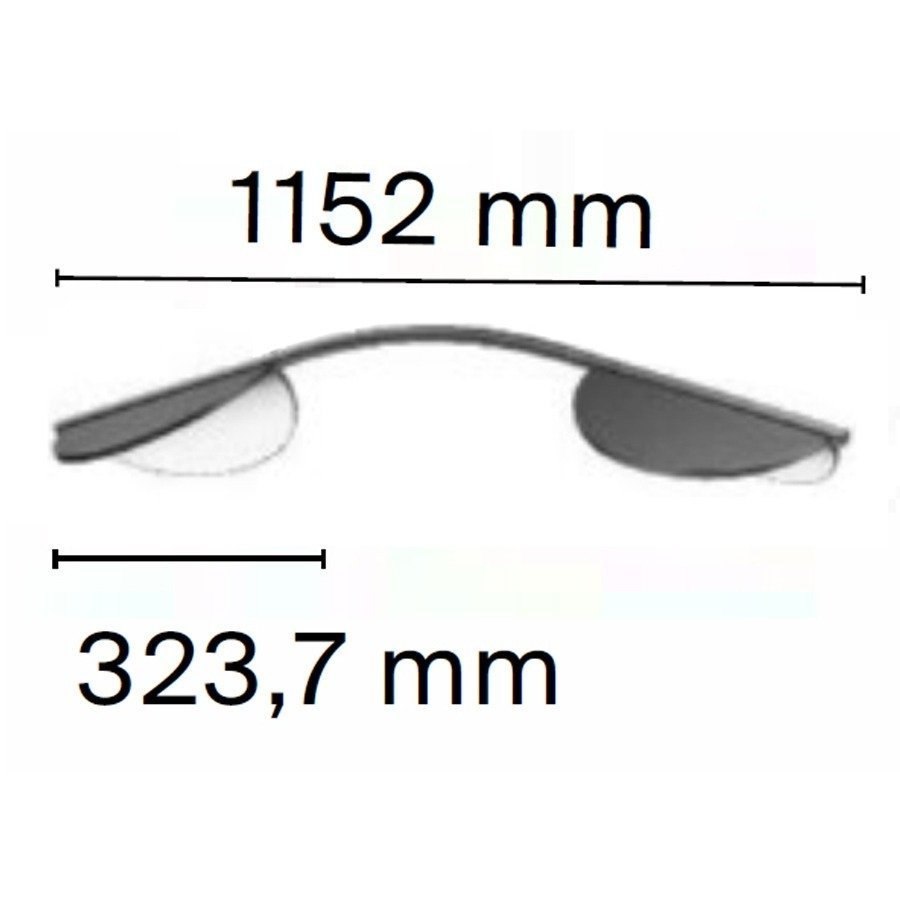 Flos - Patricia Urquiola - Lampada - ALMEDRA S2 ARCH SHORT OCRA - Alluminio #3.2