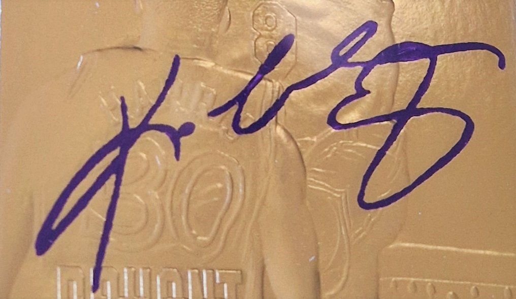 1996/97 - Fleer - 23KT Gold - Kobe Bryant - Rookie Purple Signature - 1 Graded card - WCG 10 #3.3