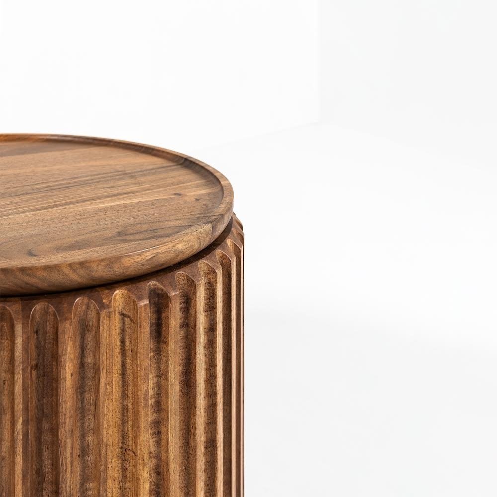 Domum interior and furniture - Sebastian Landuydt - Side table - Ampulian sidetable - Walnut #3.2