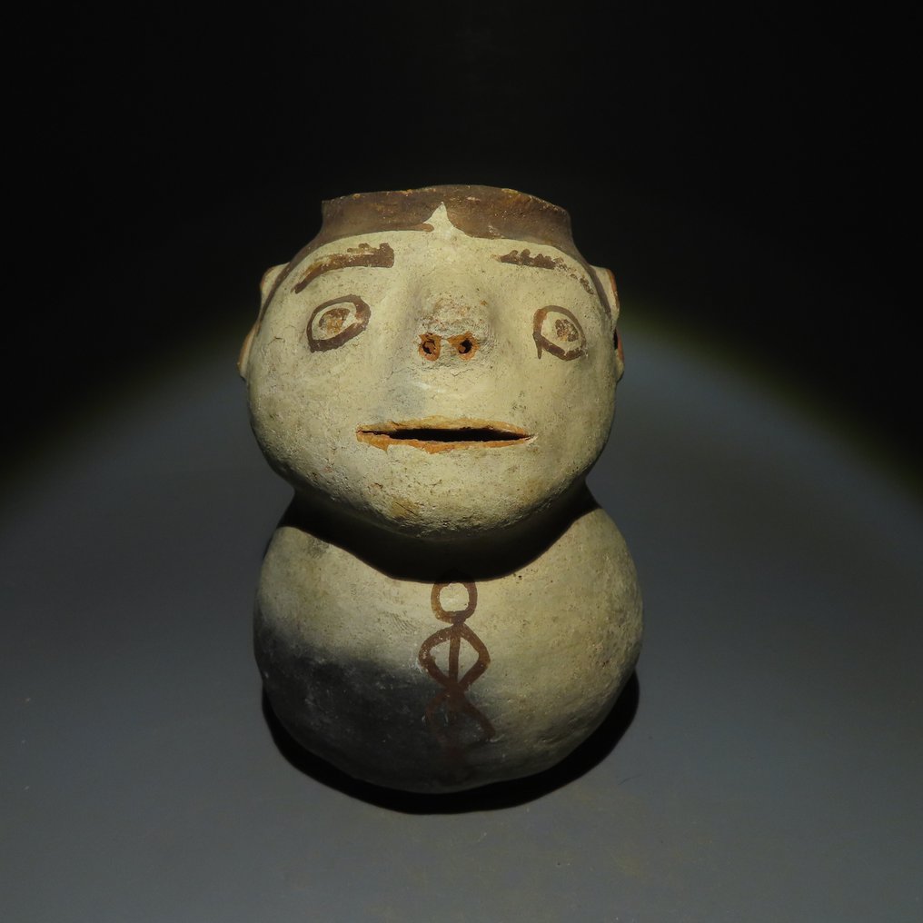 Ανασάζι Terracotta Γαβάθα. 1200-1600 μ.Χ. 11 εκ. Υ. Σπάνιο. Ισπανική άδεια εισαγωγής. #1.1