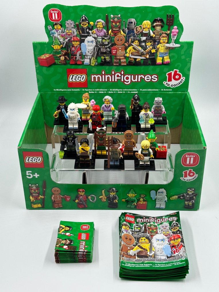 Lego - Minifigurer - serie 11 (71002) - complete reeks van 16 figuren - met originele doos - 2013 #2.1