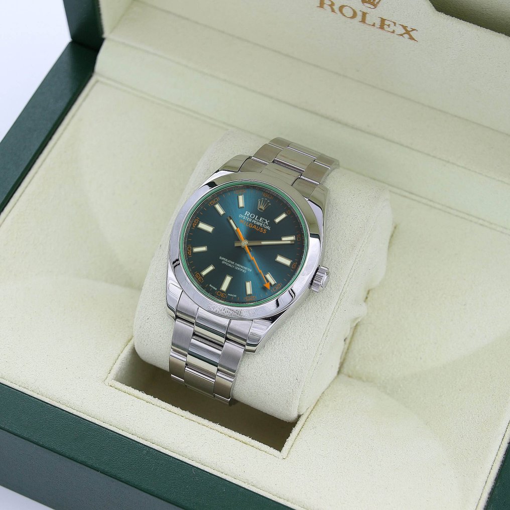 Rolex - Milgauss 'Green Glass' - 116400GV - Män - 2011-nutid #1.2