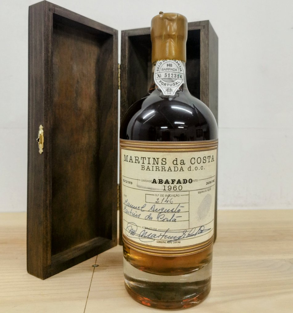 1960 Caves São João, Martins da Costa Limited Edition - 拜拉達 Abafado White - 1 珍妮弗(0.5公升) #1.0