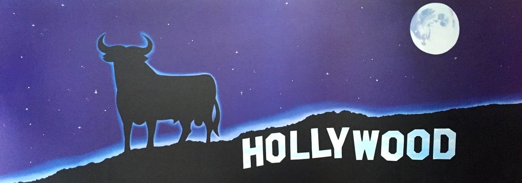 Antonio de Felipe (after) - Toro de Osborne en Hollywood - Long XXL #1.0