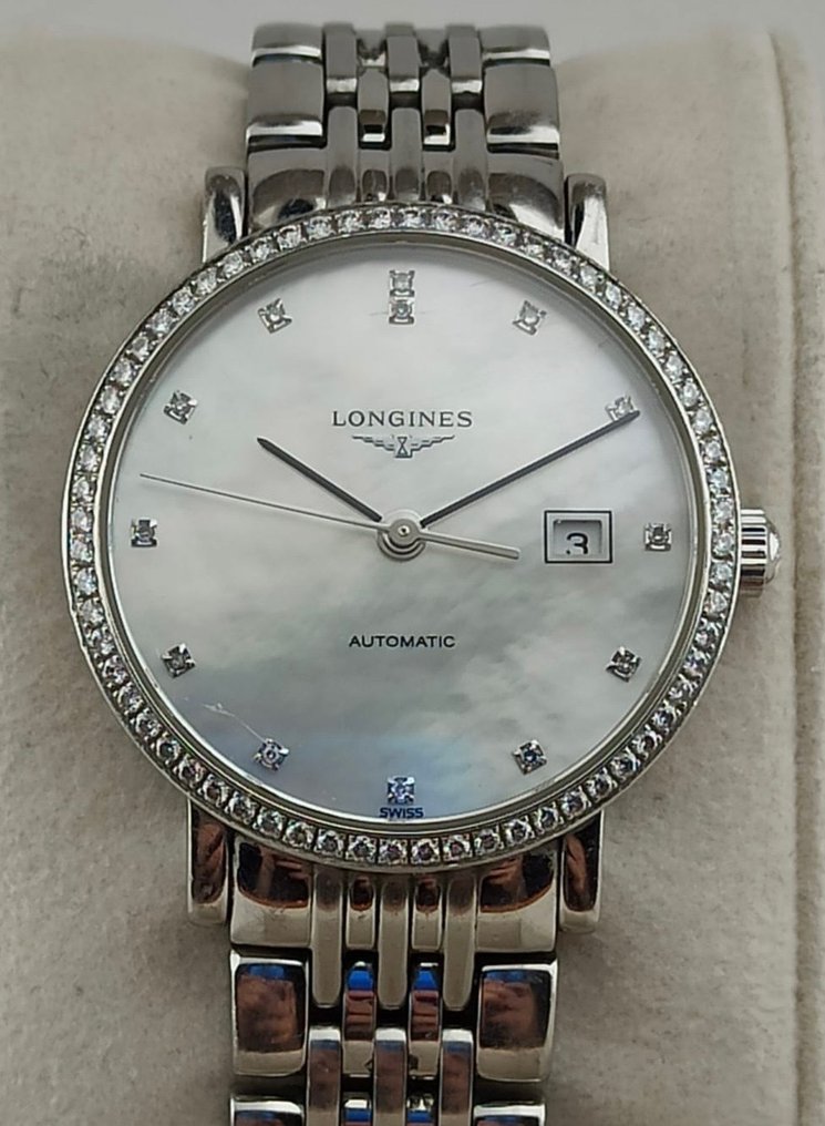 Longines - Elegant Collection Diamonds Automatic - L4.310.0.87.6 - Dame - 2011-nå #1.1