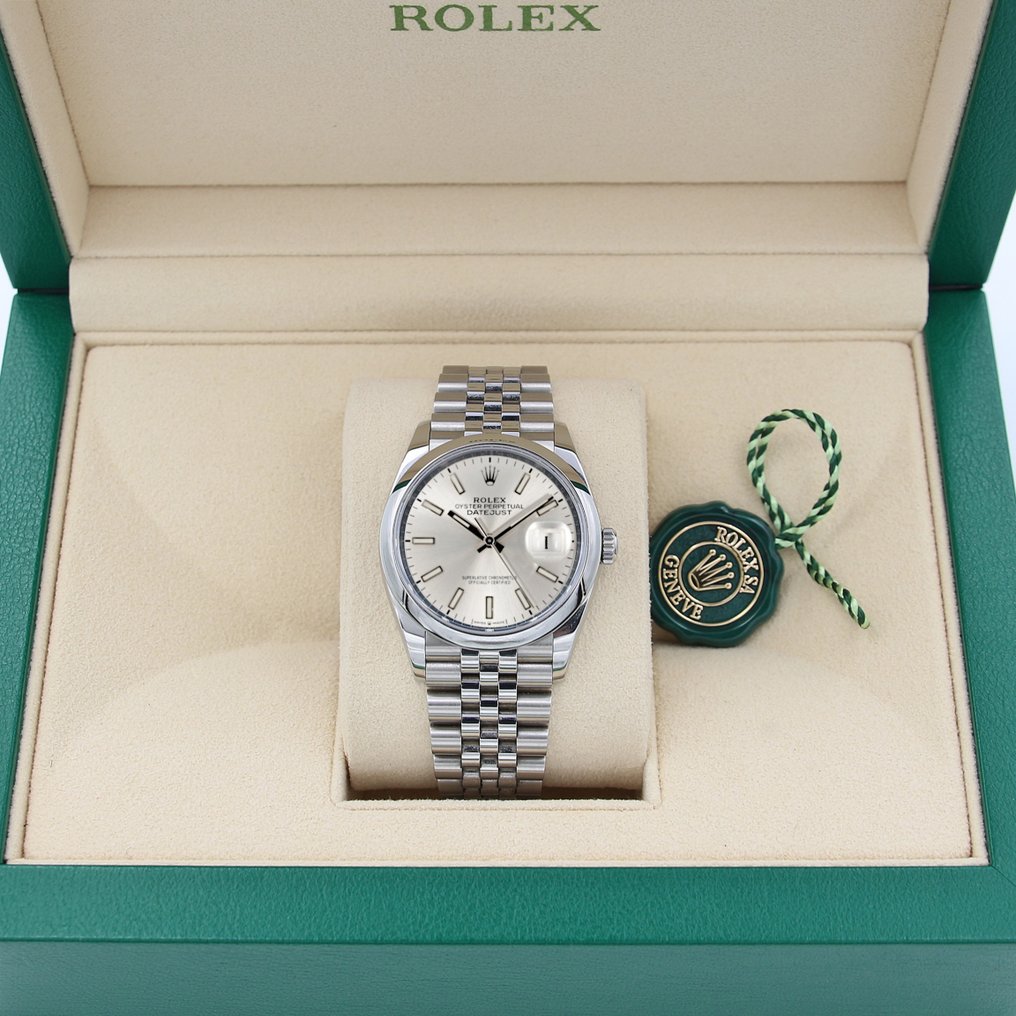 Rolex - 0yster Perpetual Datejust 36 'Silver Dial' - 126200 - Unisex - 2011-heute #1.2