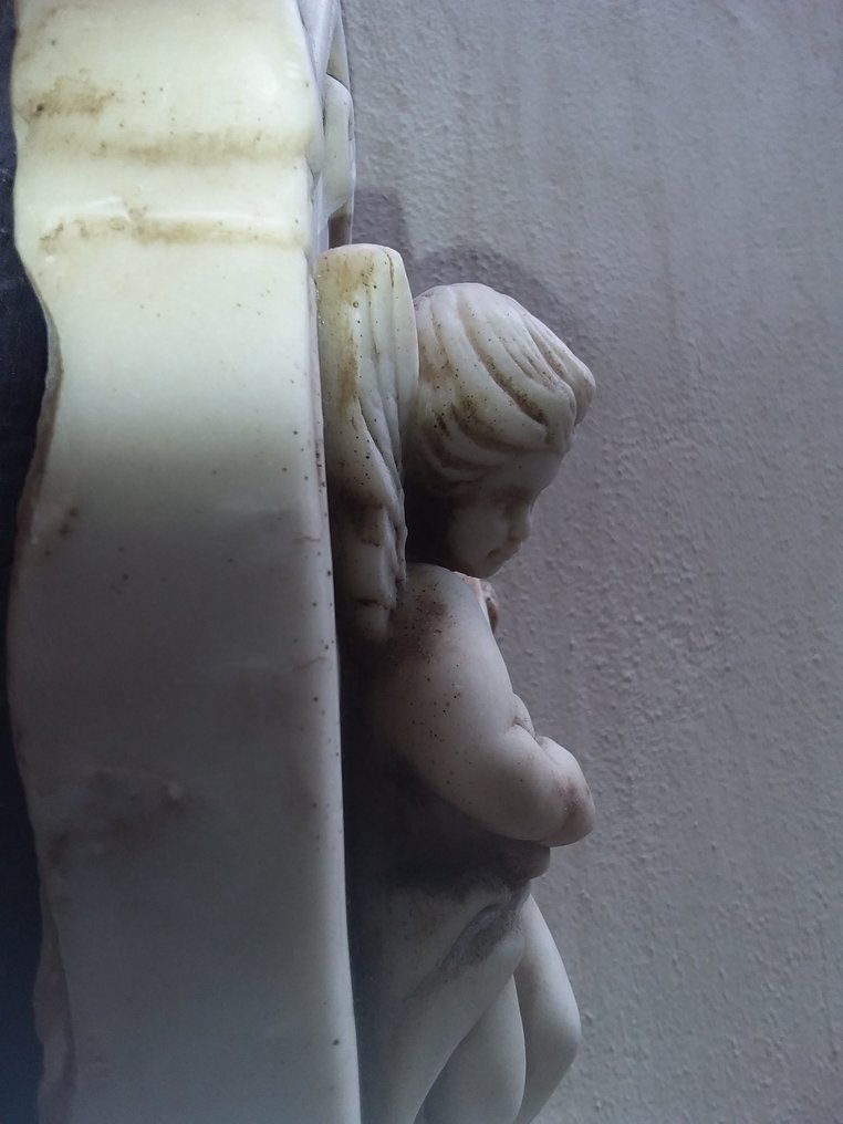  圣水洗礼盘 - 2020年及之后 - 卡拉拉大理石拼接洗手盆  #4.3