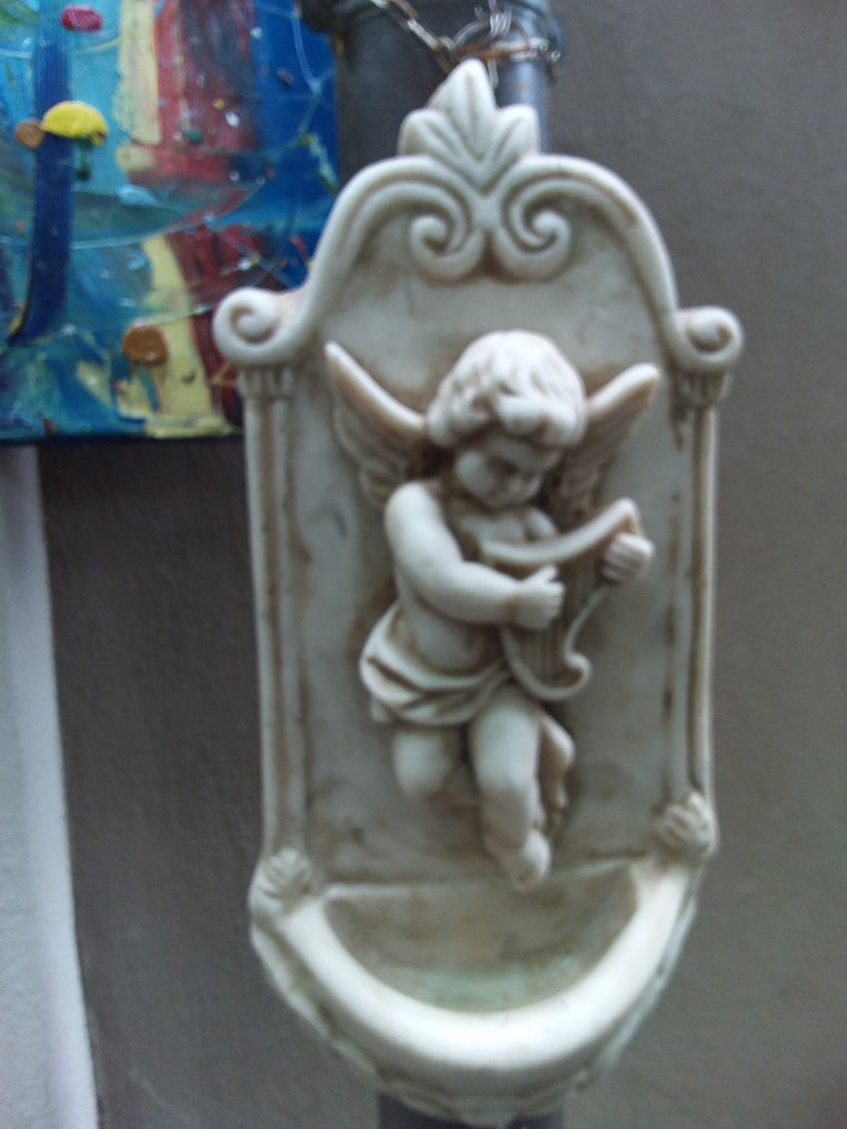  圣水洗礼盘 - 2020年及之后 - 卡拉拉大理石拼接洗手盆  #2.1