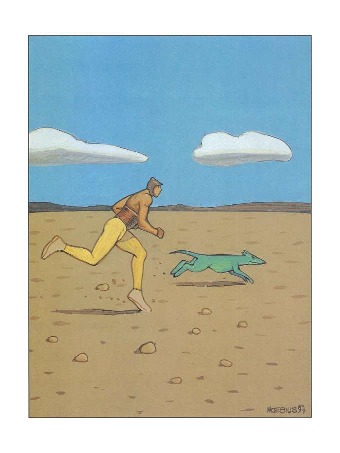 Moebius - 8 Offset Print - Starwatcher & others #2.1