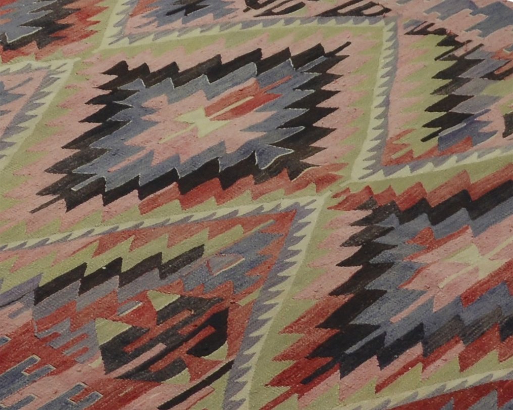 Usak - 凯利姆平织地毯 - 322 cm - 180 cm #2.1