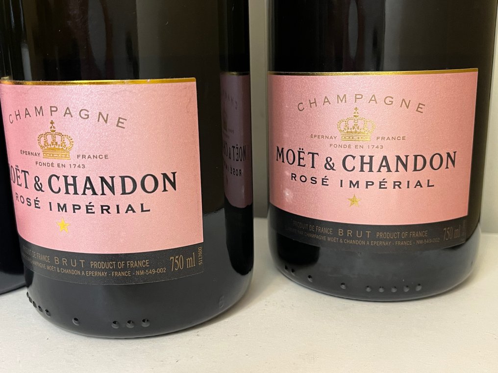 Moet Et Chandon Brut Imperial Rose www.catawiki.com