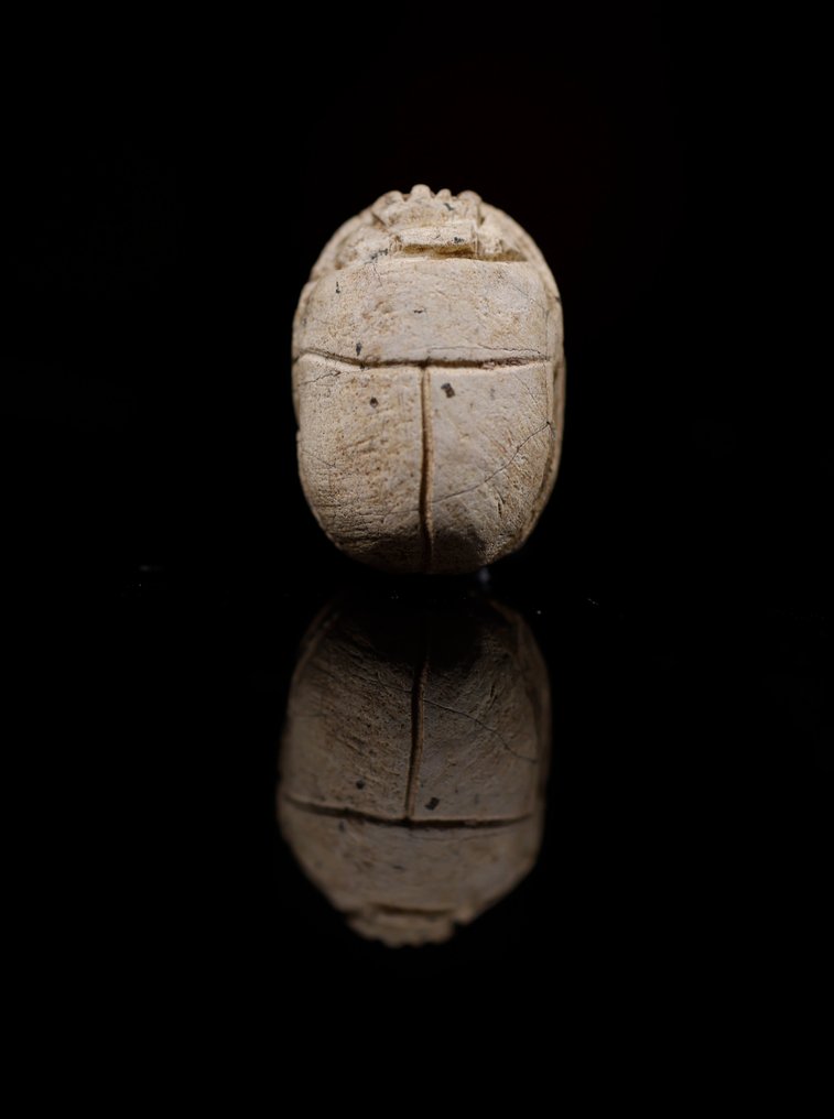 Égypte ancienne stéatite Amulette scarabée égyptienne - 1 cm #2.1