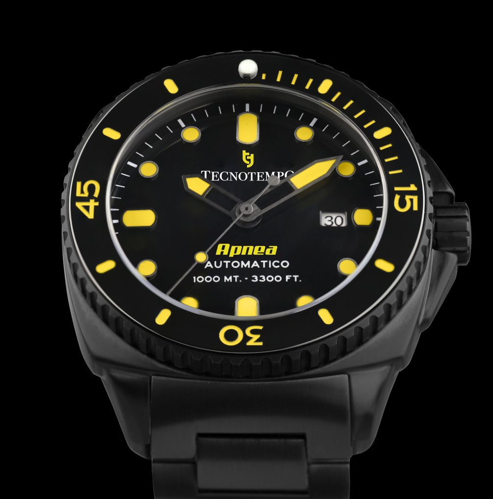 Tecnotempo - "Apnea" Automatic Diver 1000 mt. Professional Sub - Limited Edition - - 沒有保留價 - TT.1000AP.AYNB - 男士 - 2020+ #2.1