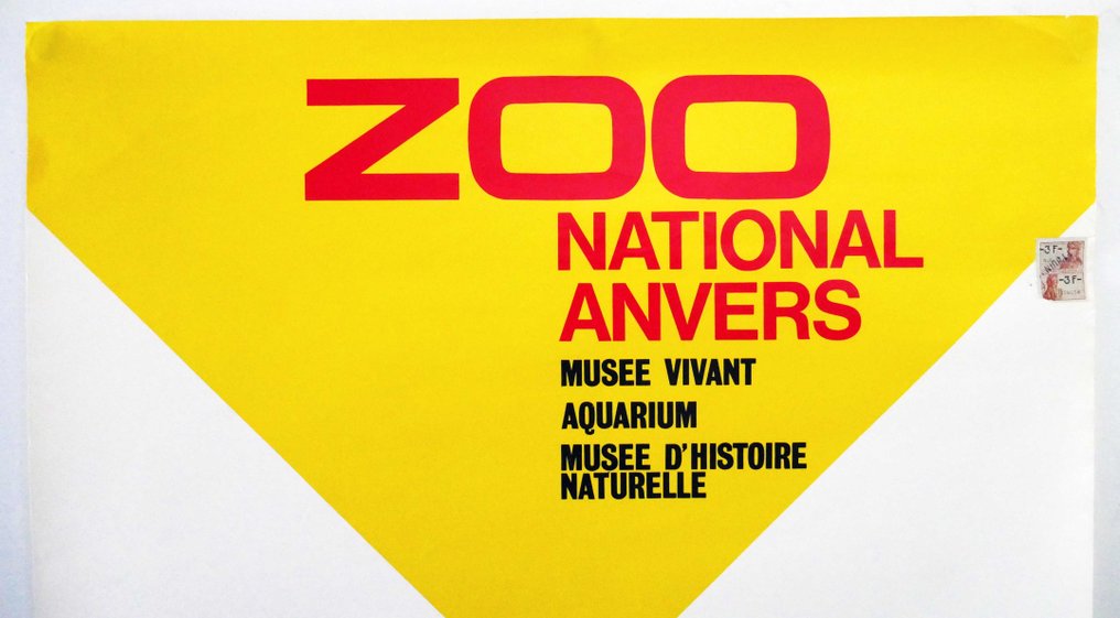 Paul Funken - ZOO National d'Anvers - de réputation mondiale - Anni ‘60 #2.1