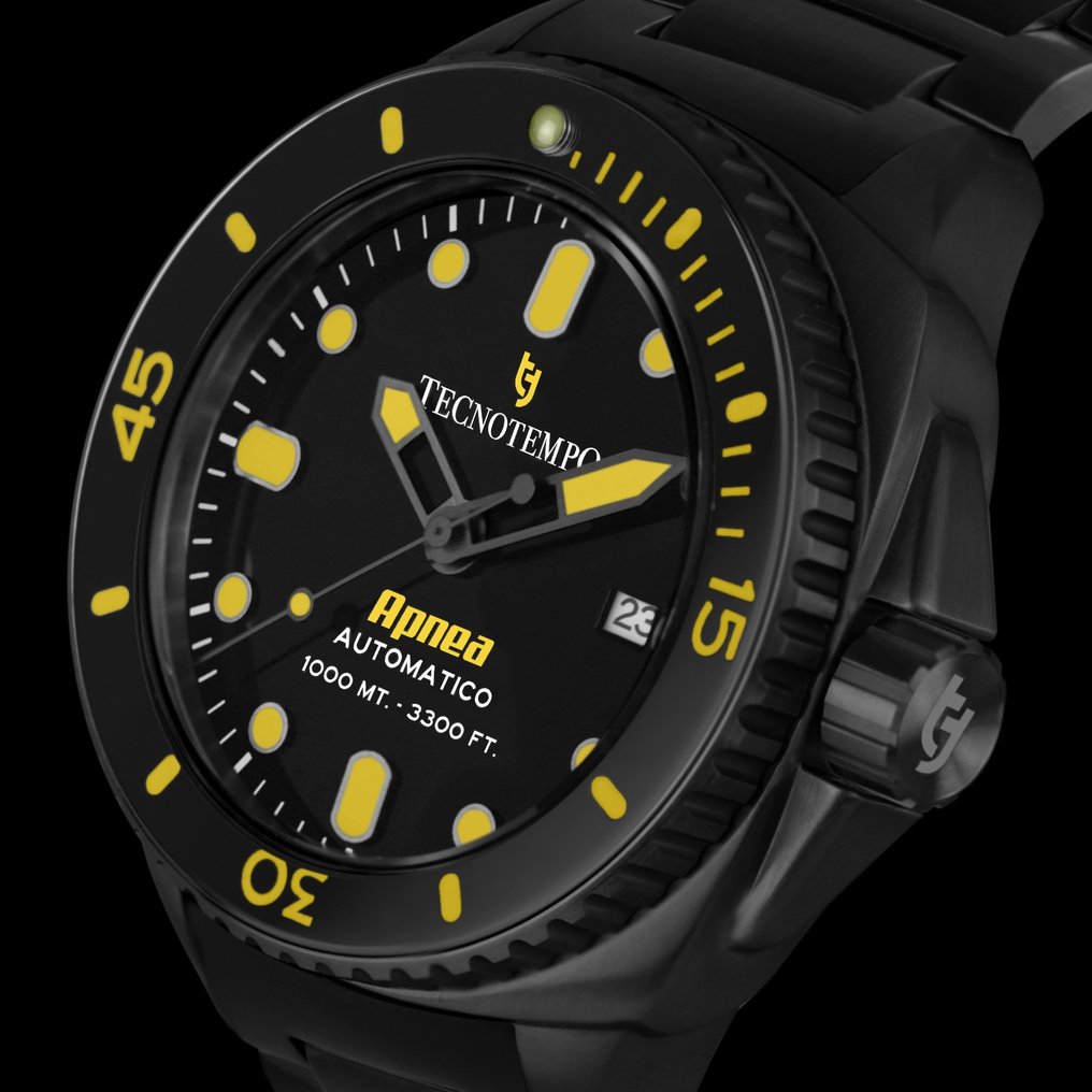 Tecnotempo - "Apnea" Automatic Diver 1000 mt. Professional Sub - Limited Edition - - 沒有保留價 - TT.1000AP.AYNB - 男士 - 2020+ #4.3