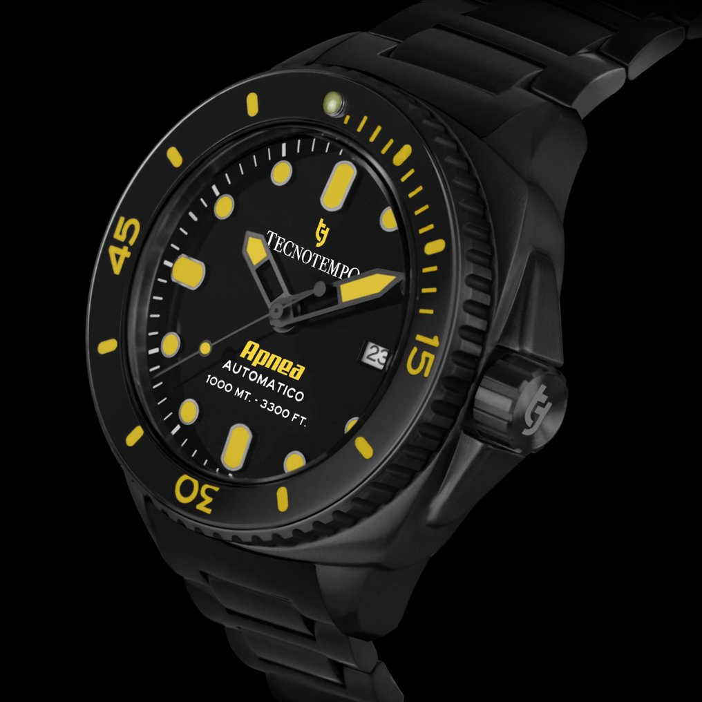 Tecnotempo - "Apnea" Automatic Diver 1000 mt. Professional Sub - Limited Edition - - 沒有保留價 - TT.1000AP.AYNB - 男士 - 2020+ #1.0