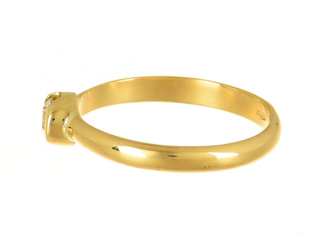 Ring - 18 kt. Yellow gold Diamond #3.1