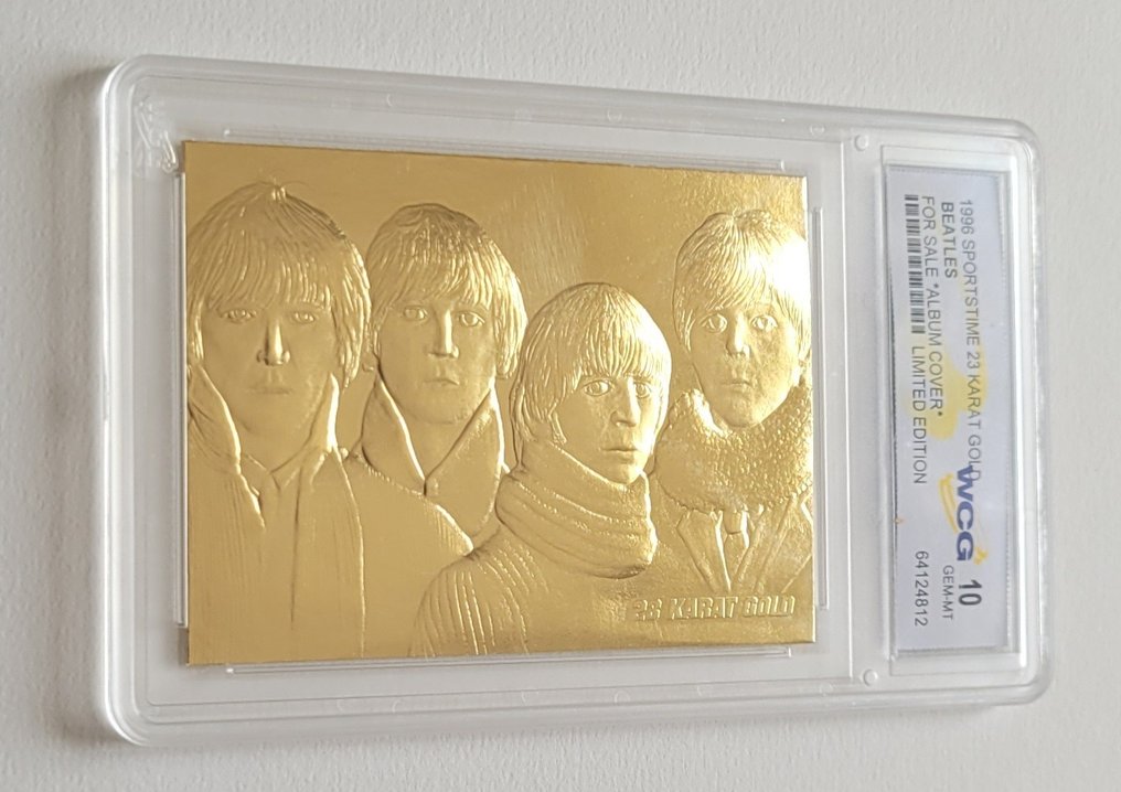 The Beatles - Beatles For Sale & Abbey Road - SportsTime - 2x copertine di album in oro da 23 carati - 1996 #4.3