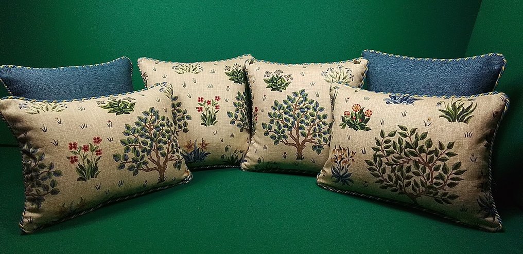 Ensemble de coussins avec Morris & Co, rembourrage inclus. - Coussin (6) #2.1