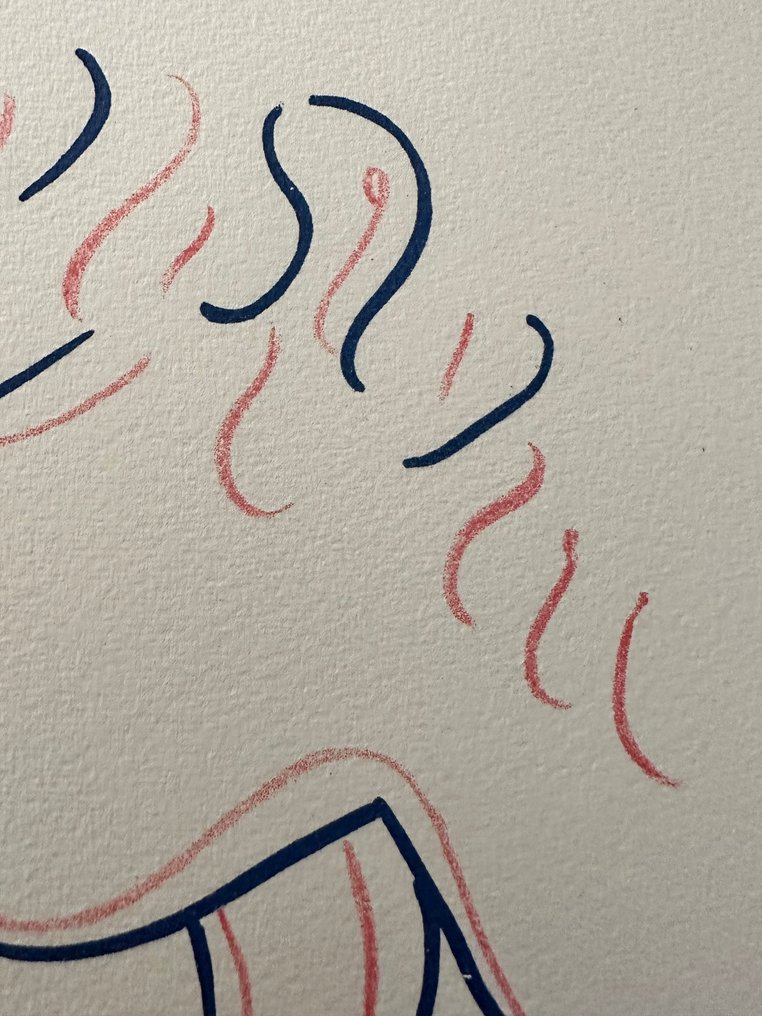 Jean Cocteau (1889-1963) - Je suis la jeune fille bleue #3.2