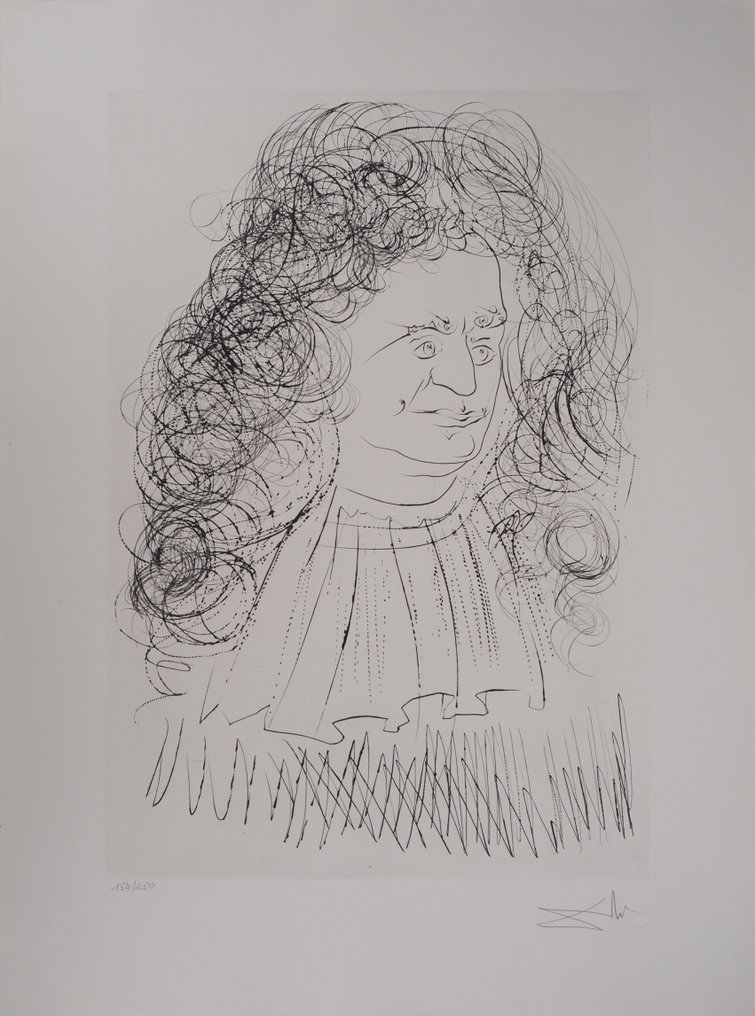 Salvador Dali (1904-1989) - Le portrait de La Fontaine #1.0