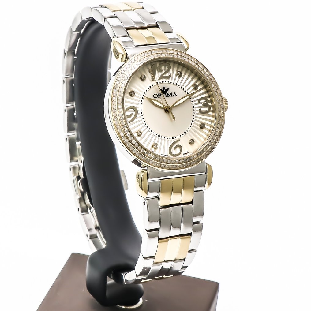 Optima - Swiss Diamond Watch - OSL365-SG-D-7 - Sem preço de reserva - Senhora - 2010-2020 #2.1