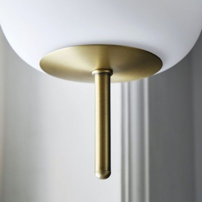 Frandsen - 吊灯 - Silk Ø20 - 中号版本 - Matt 古董铜, 玻璃 #1.0