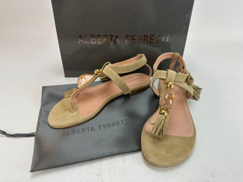 Alberta Ferretti - Flip flop - Størelse: Shoes / EU 38 #1.1