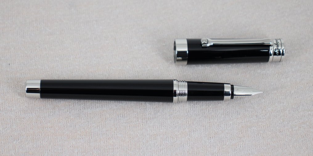 Montegrappa - Parola Black Fountain - Fyldepen #3.2
