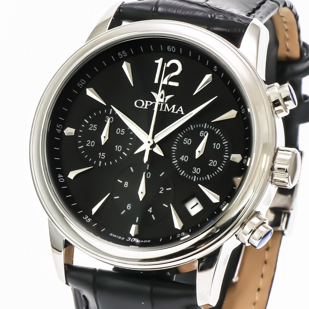 Optima - Swiss Chronograph - OSC423-SL-3 - No reserve price - Men - 2010-2020 #1.0