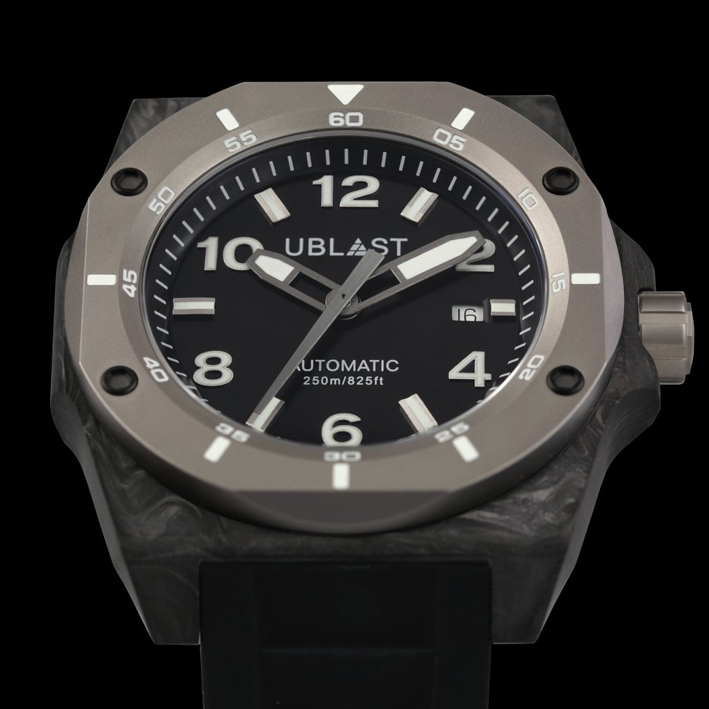 Ublast - Fusion - Forget Carbon & Titanium - UBFSNLE47BW - Automatic Swiss - Ltd Edition - Hombre - 2025 #3.2